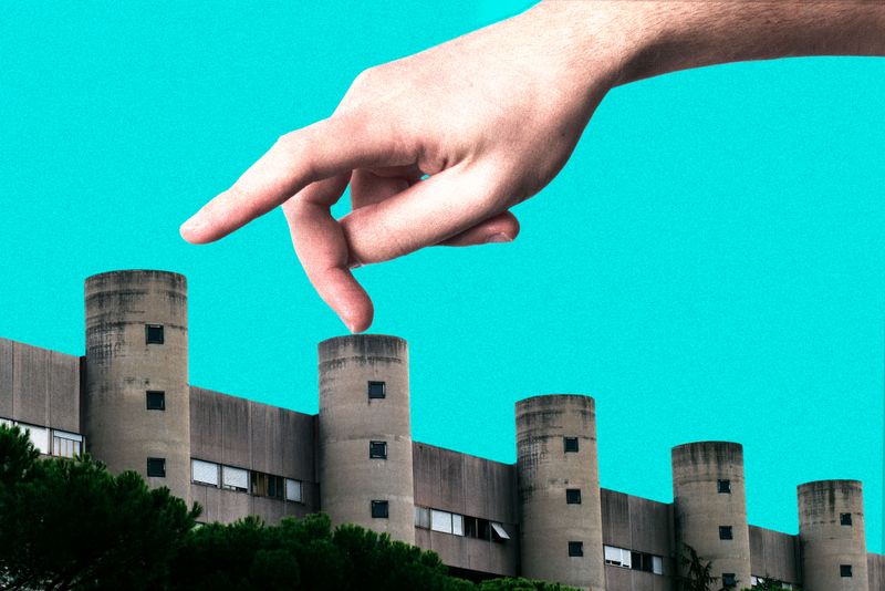 © Matteo De Petris - public housing in "Vigne Nuove"