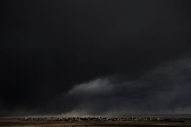 © Olmo Calvo - Storm in Patacamaya town, Bolivia, september 8th 2013