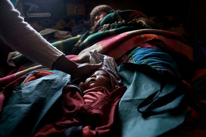 © Olmo Calvo - Image from the Aymara´s births in Patacamaya photography project