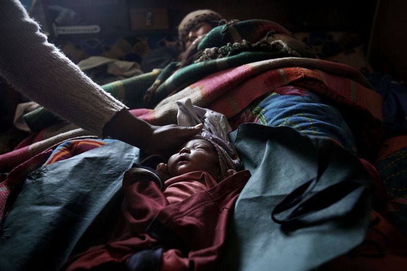 © Olmo Calvo - Image from the Aymara´s births in Patacamaya photography project