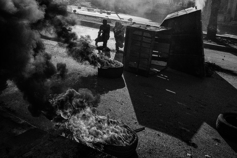 © Lorenzo Tugnoli - Demonstration in central Hebron. Hebron, West Bank. November 2015.Credits: Lorenzo Tugnoli