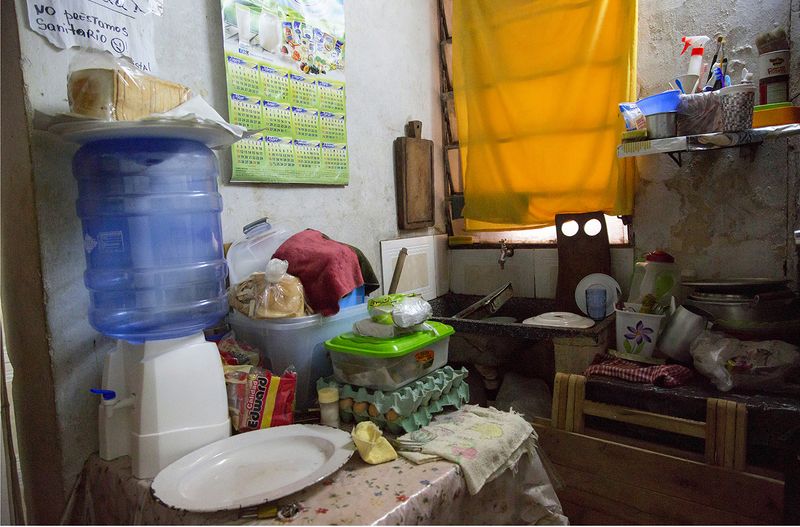 © Francene Keery - Cocina en la celda de Blanca