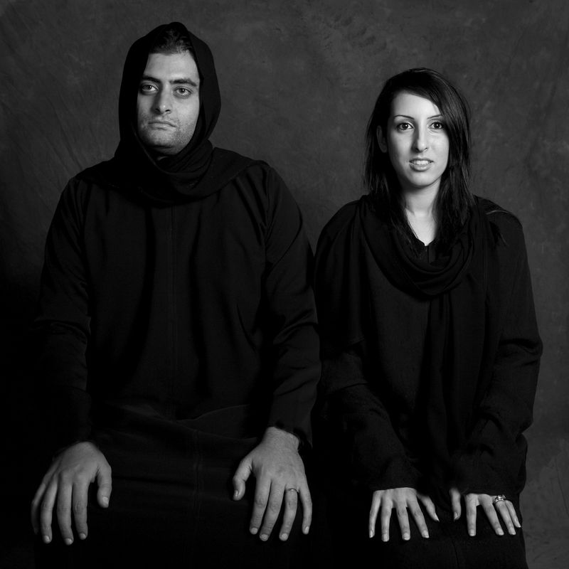© Boushra Almutawakel - What If... comprised of 7 images, is the manifestation of my question, "What if the men were the ones who had to veil?"