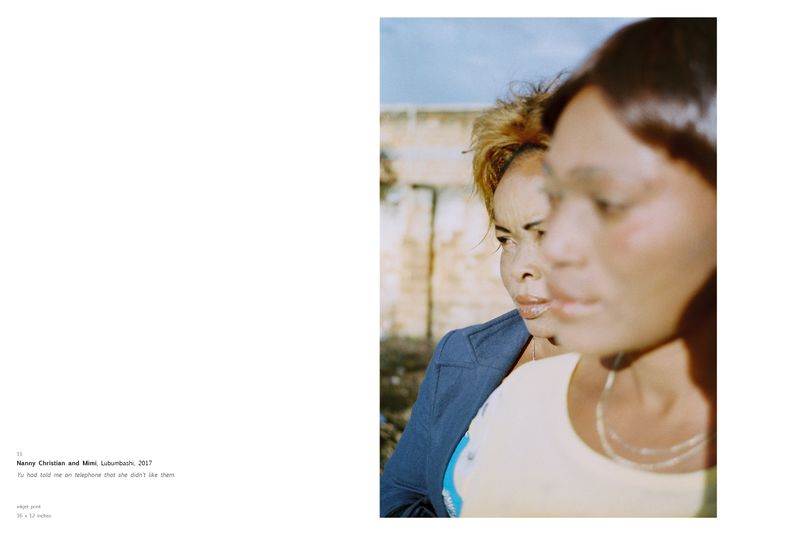 © Senjie Zhu - Nanny Christian and Mimi, Lubumbashi, 2017