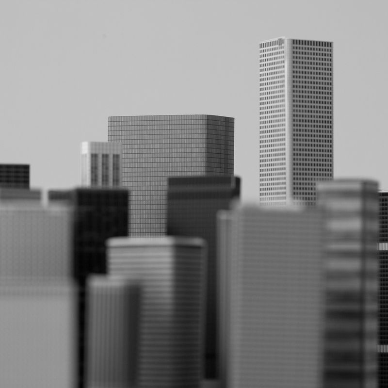 © Luigi Cecconi - Paper skyscraper - Handmade by the author