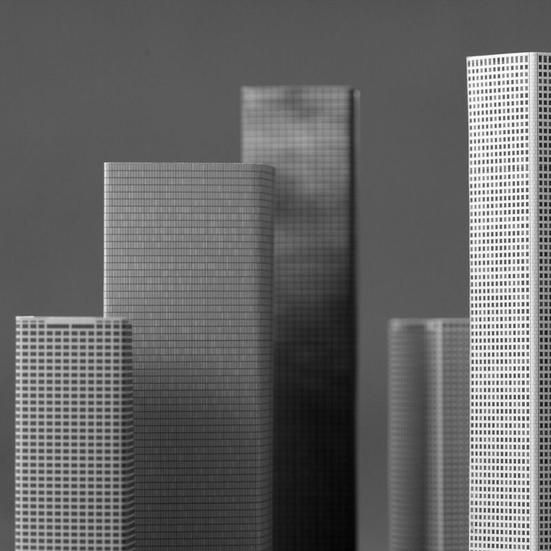 © Luigi Cecconi - Paper skyscraper - Handmade by the author