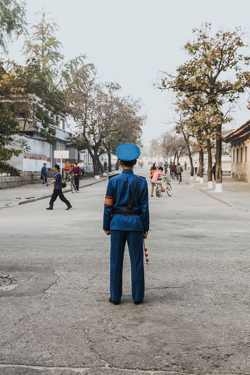 © Luke Gram - Traffic guard in Nampo