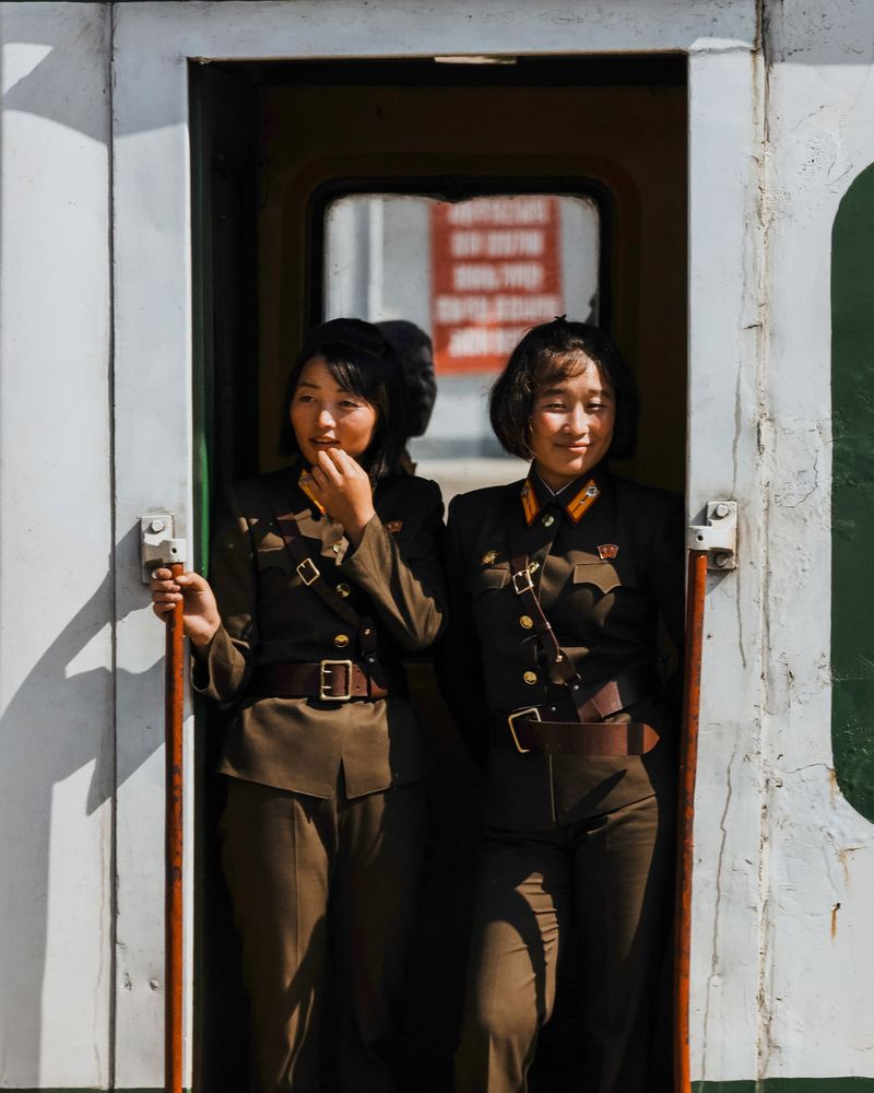 © Luke Gram - Women soldiers, Pyongyang.