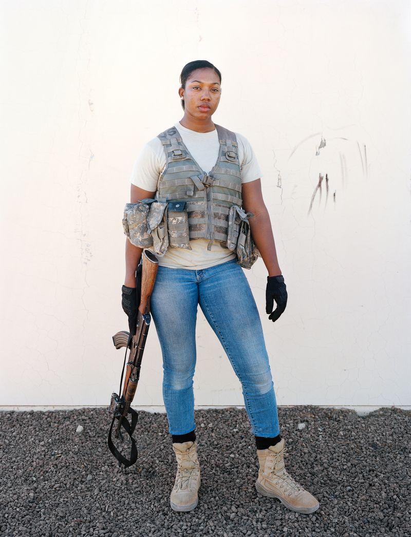 © Claire Beckett - Sargent Ariel Combs, the lead insurgent in Tiefort City