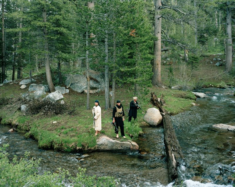 © Claire Beckett - Sgt John Sexon, LCpl Cameron Stark and LCpl Joshua Stevens playing the role of Taliban fighters