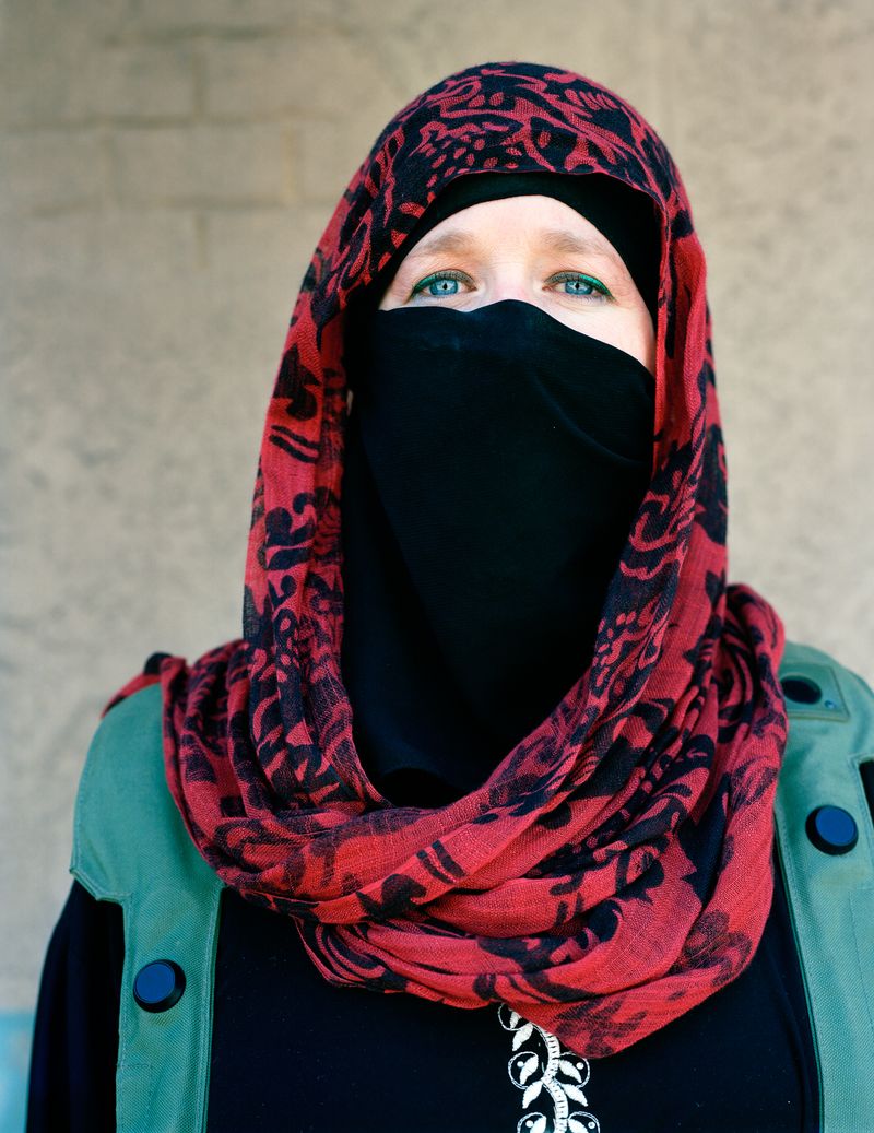 © Claire Beckett - Civilian Jill Marie Jamie playing the role of Iraqi civilian “Izdahar Kadeem Shihab"