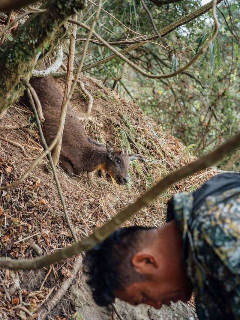 © Huang Chih - Image from the Don't speak to the mountain photography project
