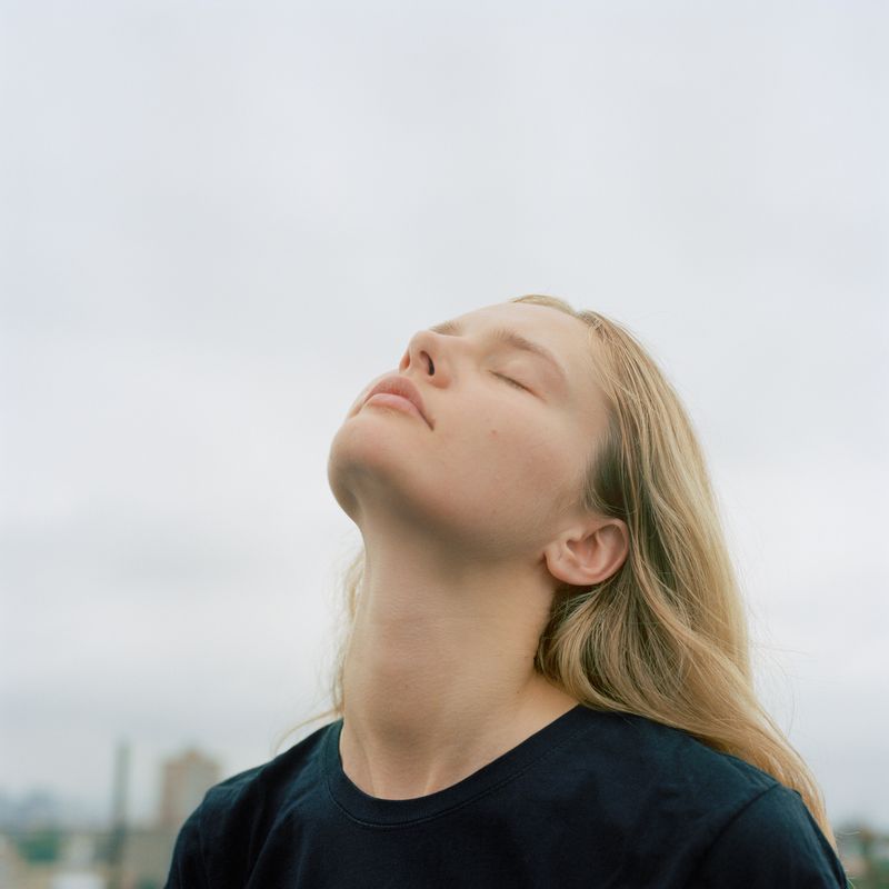© Louise Amelie - "Patricia" Rooftop, Brooklyn, New York.
