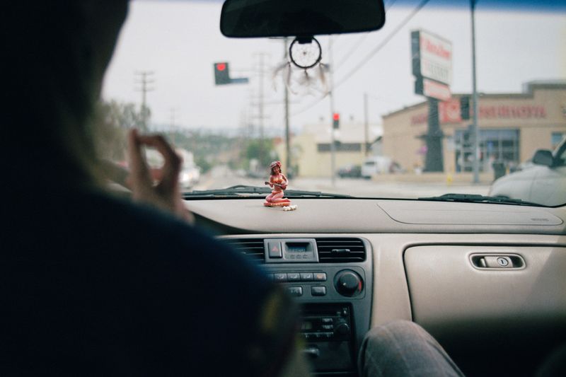 © Louise Amelie - "Kaitlin´s Car" Edgewater, Los Angeles.