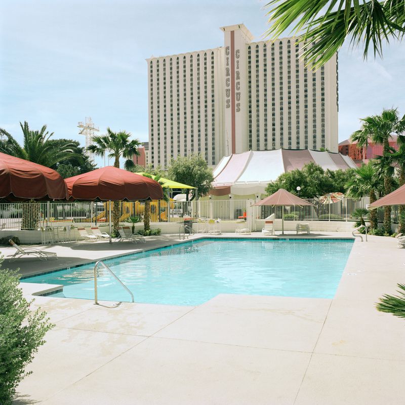 © Louise Amelie - "CircusCircus" Parking slot for a night, Las Vegas.