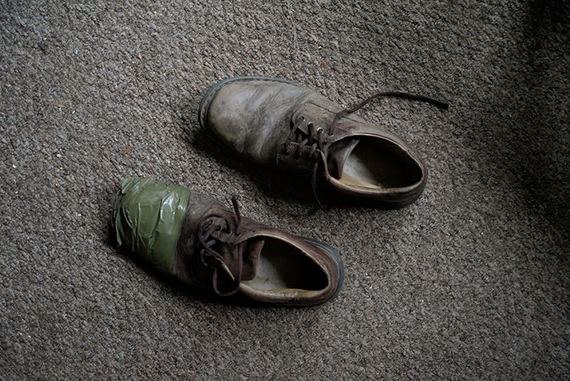 © Nik Roche - Image from the it's hard to report a stolen bike, stolen. photography project