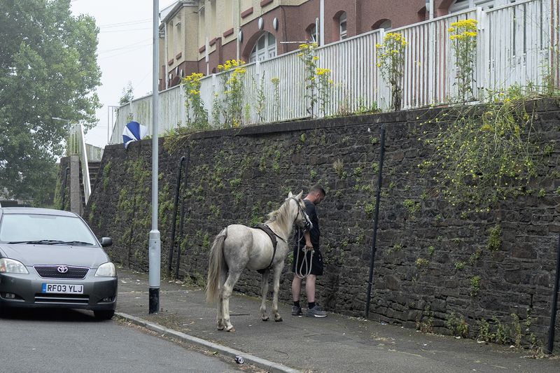 © Nik Roche - Image from the it's hard to report a stolen bike, stolen. photography project