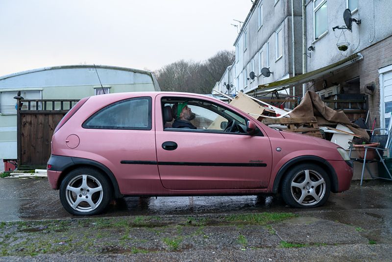 © Nik Roche - Image from the it's hard to report a stolen bike, stolen. photography project