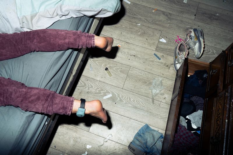 © Nik Roche - Image from the it's hard to report a stolen bike, stolen. photography project