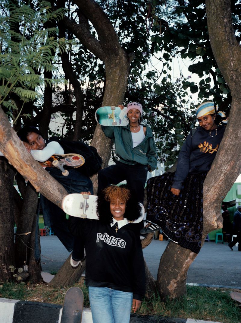 © Alicja Klitenik - Image from the Addis Skate Girls photography project