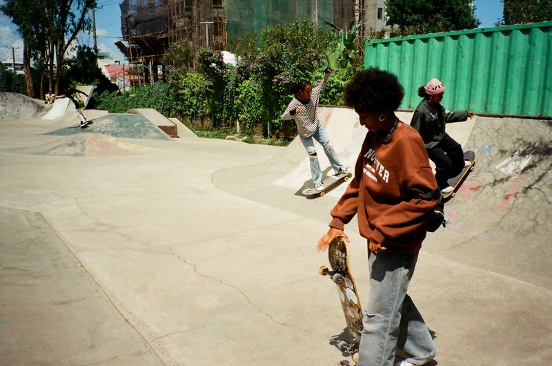 © Alicja Klitenik - Image from the Addis Skate Girls photography project