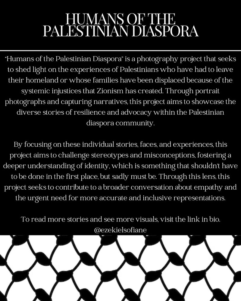 © Nicolette Alexandra Brito-Cruz - Image from the Humans of the Palestinian Diaspora photography project