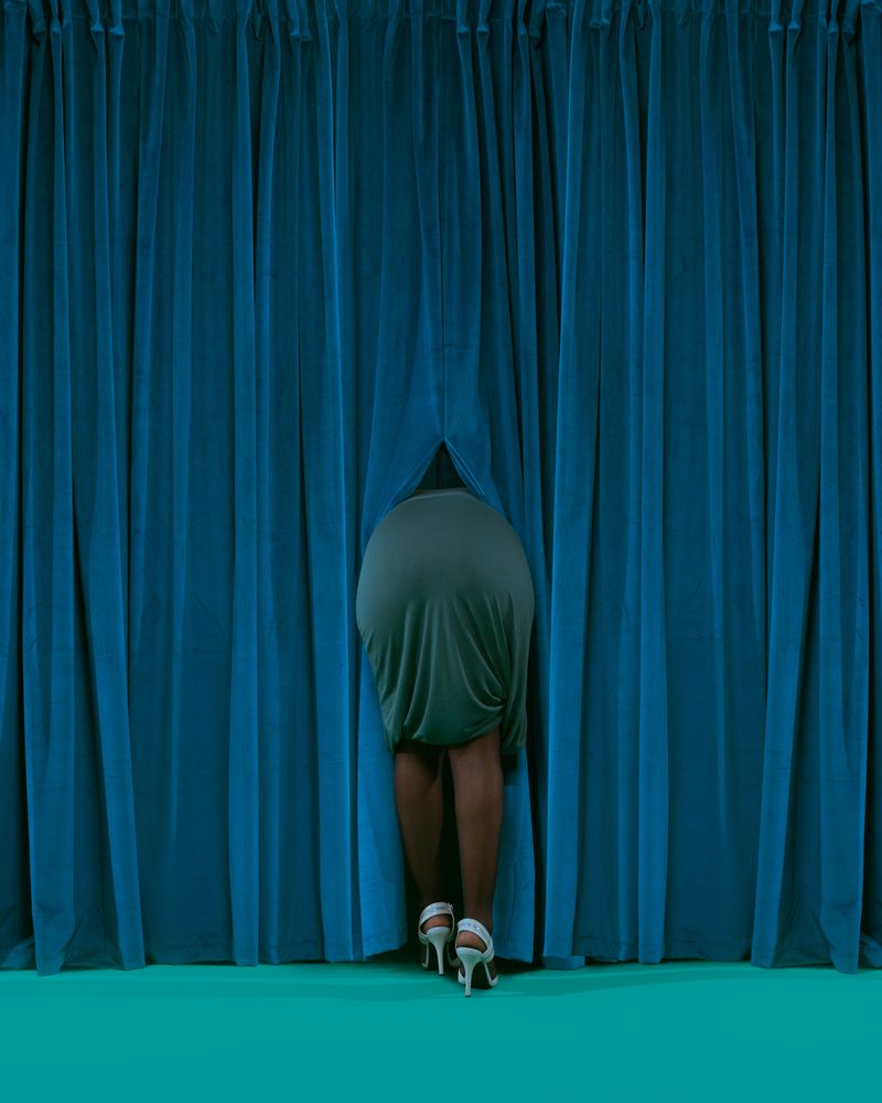 © Kriss Munsya - Cherry. Dark Side Of The Moon - The Eraser, 2020.