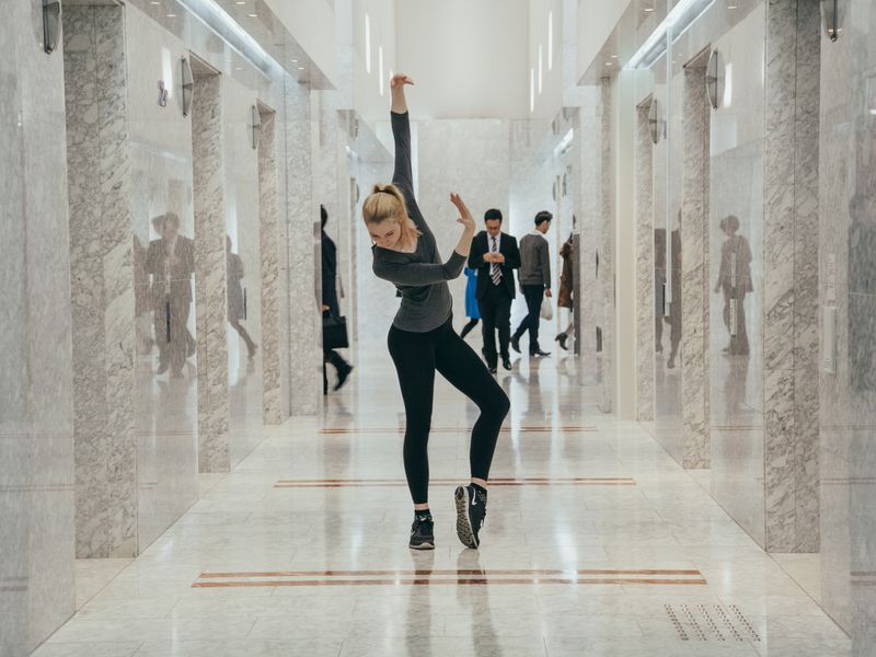 © Yulia Sko - Image from the Dancing in the office photography project