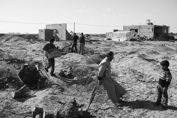 © Jost Franko - Image from the Farming in Gaza - Aftermath of war photography project