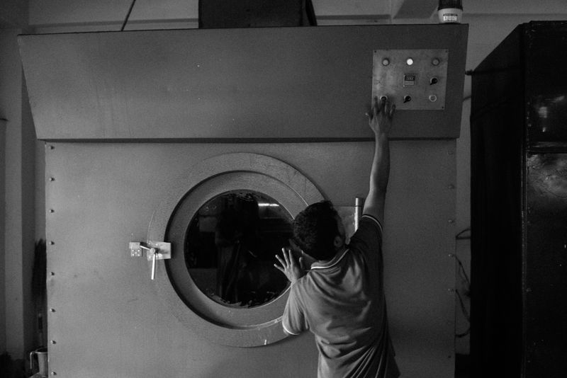 © Jost Franko - Image from the Cotton black, cotton blue photography project