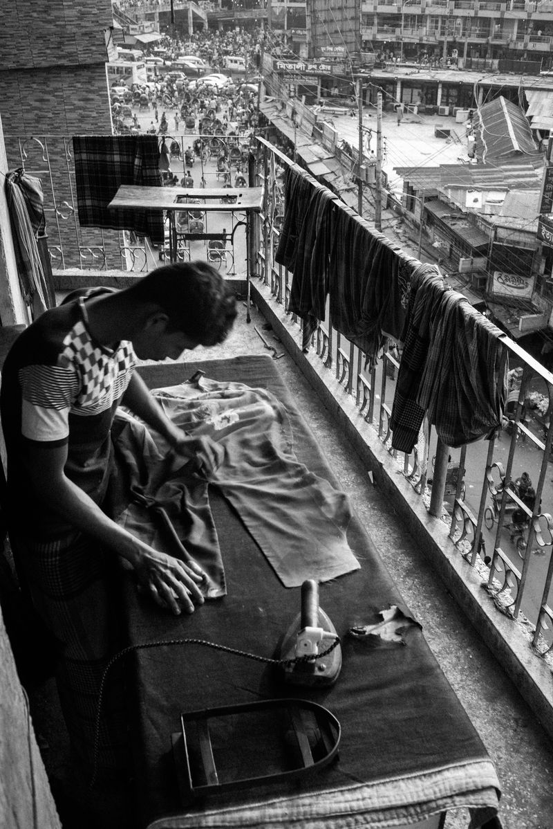 © Jost Franko - Image from the Cotton black, cotton blue photography project