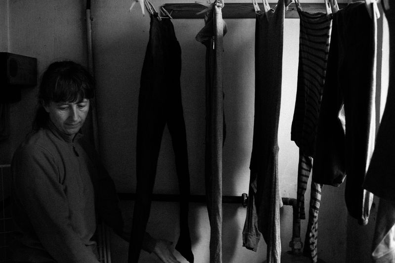 © Jost Franko - A woman does the laundry in Menges, Slovenia, on May 15th 2016.