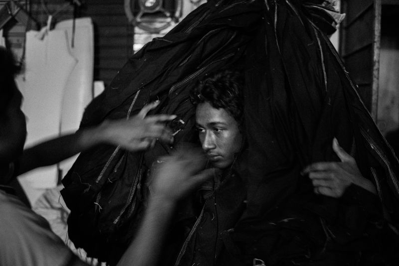 © Jost Franko - Image from the Cotton black, cotton blue photography project