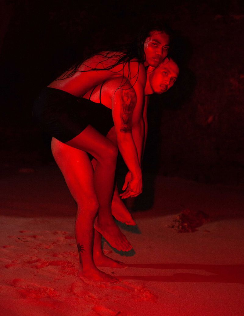 © Ryan Andrew - Burden is a myth, Self-portrait with Viki, 2025.