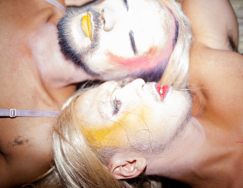 © Ryan Andrew - In your tender clutch, Self-portrait with drag performer, 2024.