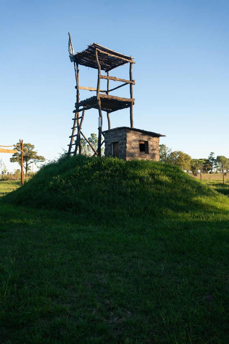 © Martín Estol - Replica of Outpost Lavalle. Garré, Buenos Aires Province