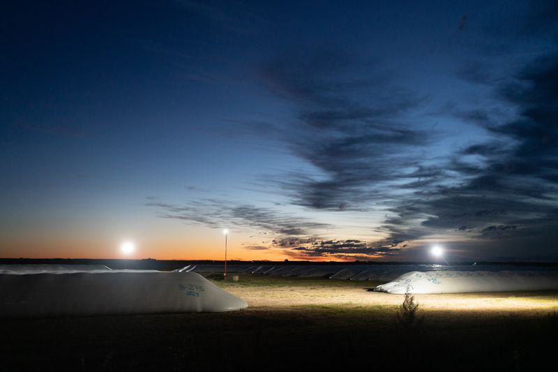 © Martín Estol - Silo bags. Carhué, Buenos Aires Province.
