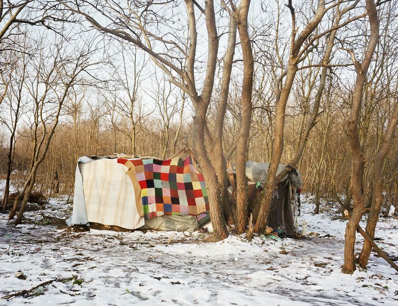 © Henk Wildschut - Shelter of Illegal immigrants in France