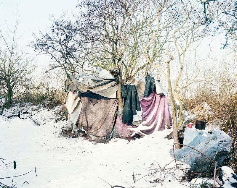 © Henk Wildschut - Shelter of Illegal immigrants in France