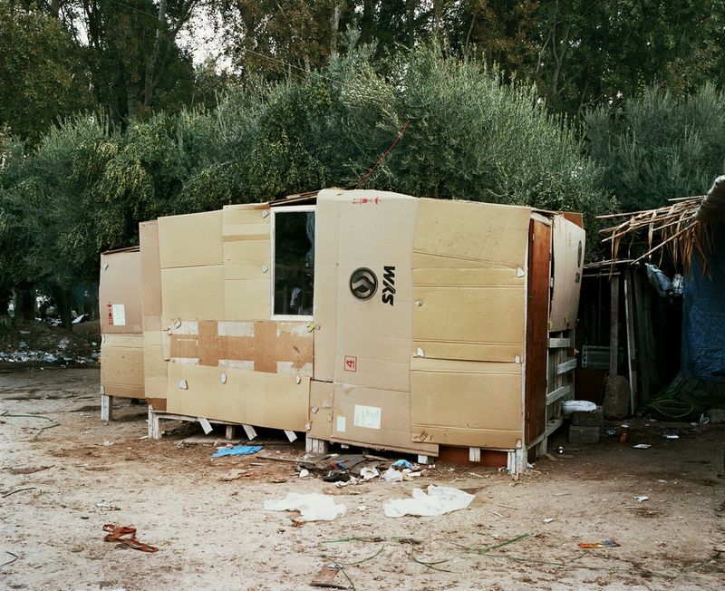 © Henk Wildschut - Shelter of Illegal immigrant in Greece