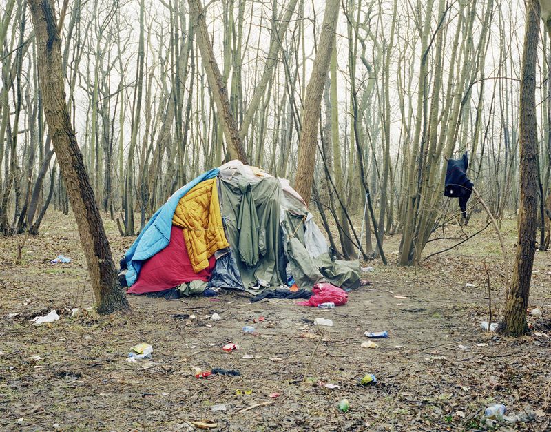 © Henk Wildschut - Shelter of Illegal immigrants in France