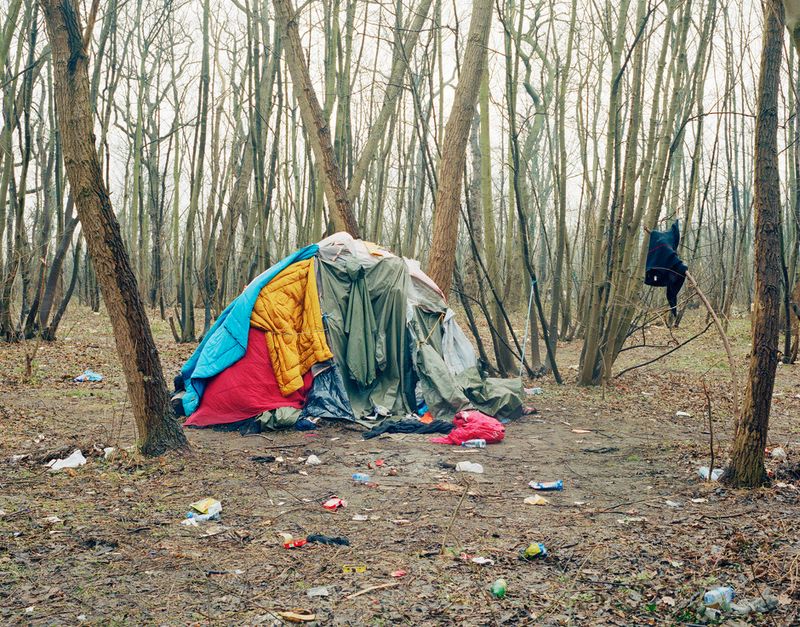 © Henk Wildschut - Shelter of Illegal immigrants in France