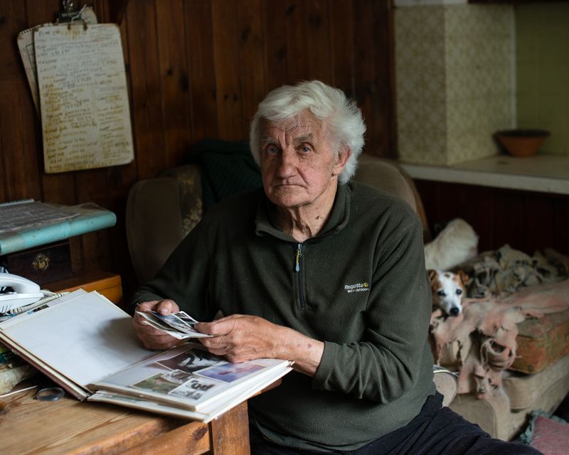 © Martin Toft - Bryan Le Brocq, retired Herdsman, Middlewood Farm, St Peter, Jersey, Channel Islands, 7 May 2014