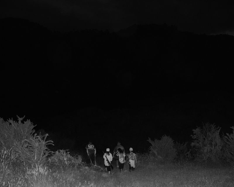 © Martin Toft - Hunting #2. Hunting for deer at night in the steep hills and forests surrounding the Whanganui River.