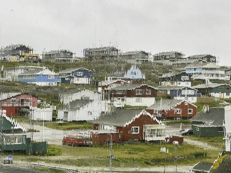 © Victoria Crayhon - Untitled Greenland VIII (Hostel View) 2022 archival pigment print, 30 x 44 inches