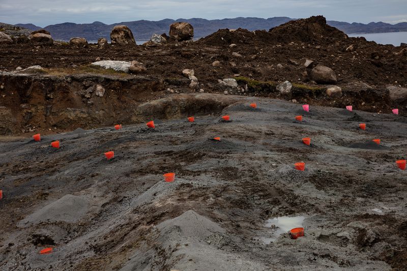 © Victoria Crayhon - Untitled Greenland XIX  (Future Airport Parking) 2022, archival pigment print, 30 x 40 inches