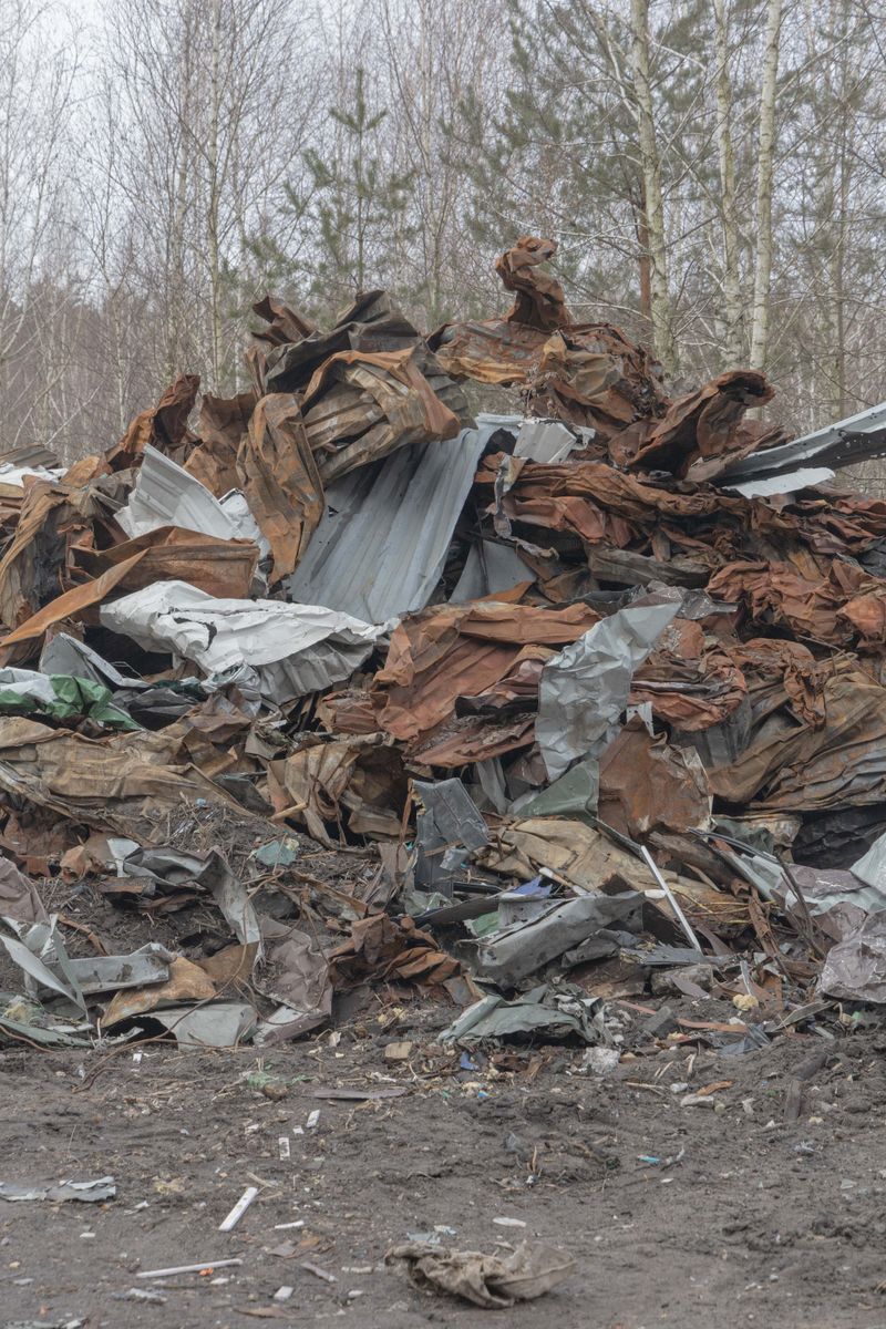 © Nazar Furyk - 11. A 'cemetery' of different garbage is located near Irpin town. February, 2023.