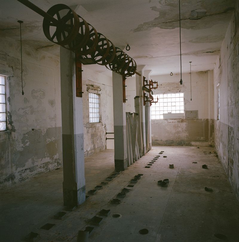 © Ash Oakley - Inside the "Feed Building," a former flour mill.