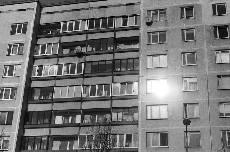 © Gundega Strauberga - My childhood neighborhood, Ziepniekkalns, Riga. January 2024