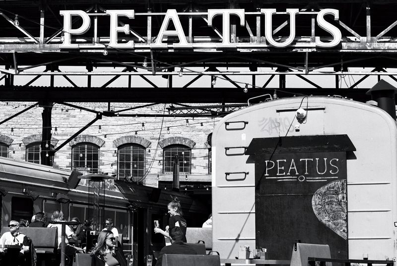 © Ksenia Shupenya - A quiet street moment, crisp lines and light; finding geometry in the everyday. Ilford Delta 100